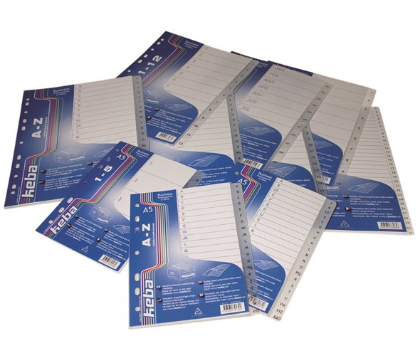 Binder Album Dividers