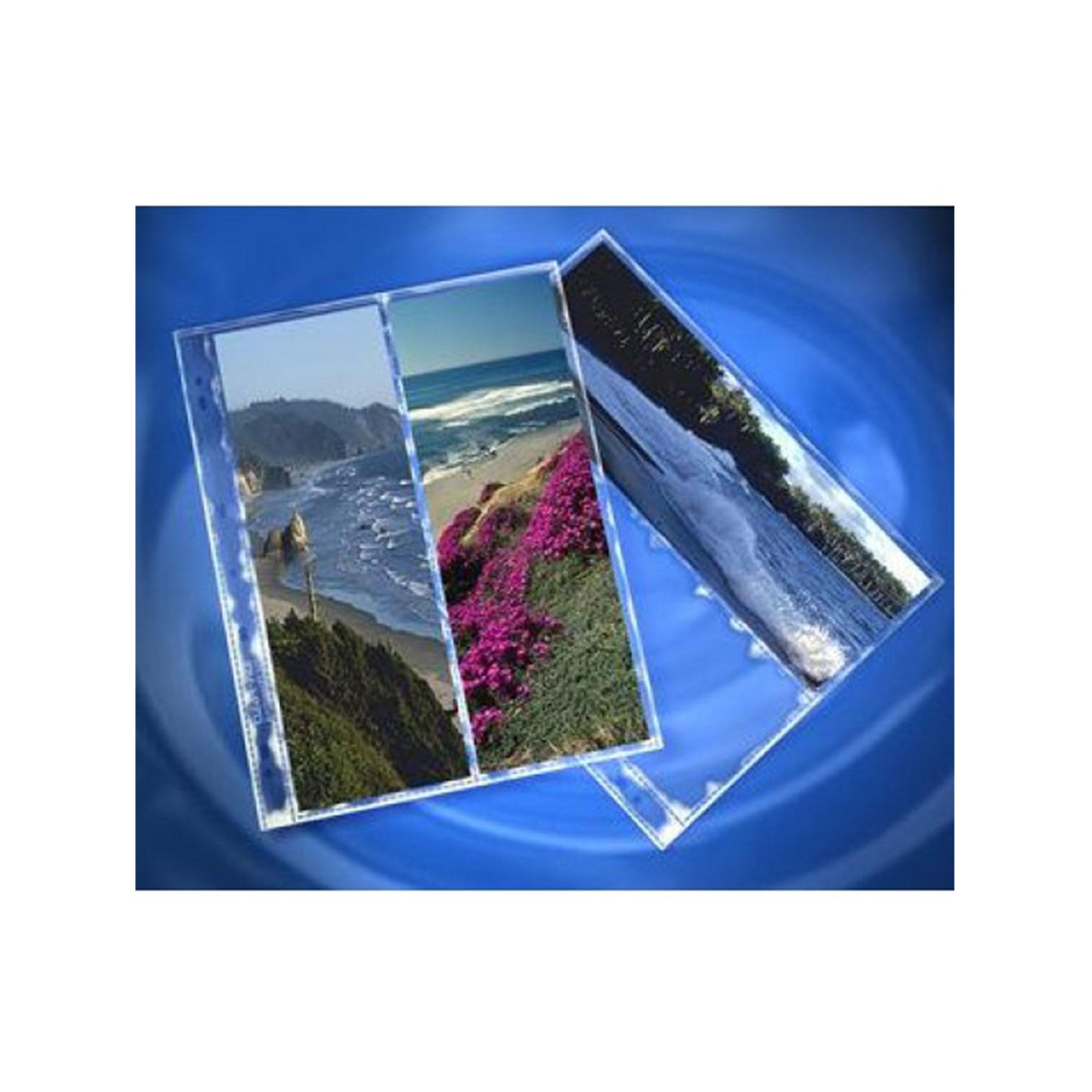Clear Acid-Free 10 x 3.5 APS Panoramic Photo Pocket Refills & Sleeves - Pack of 10