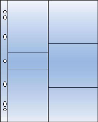 Clearfile Acid-Free 3.5x5 Portrait/Landscape Photo Pocket Refills - Pack of 10