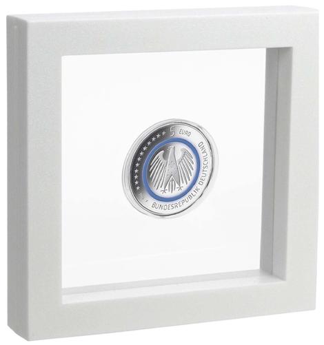 3D Floating Display Frame - 130x130x25mm - White