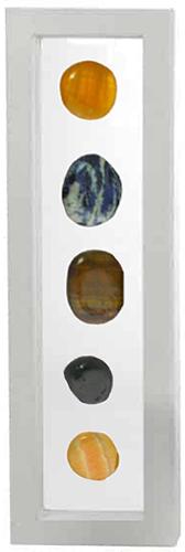 3D Floating Display Frame - 295x95mm - White