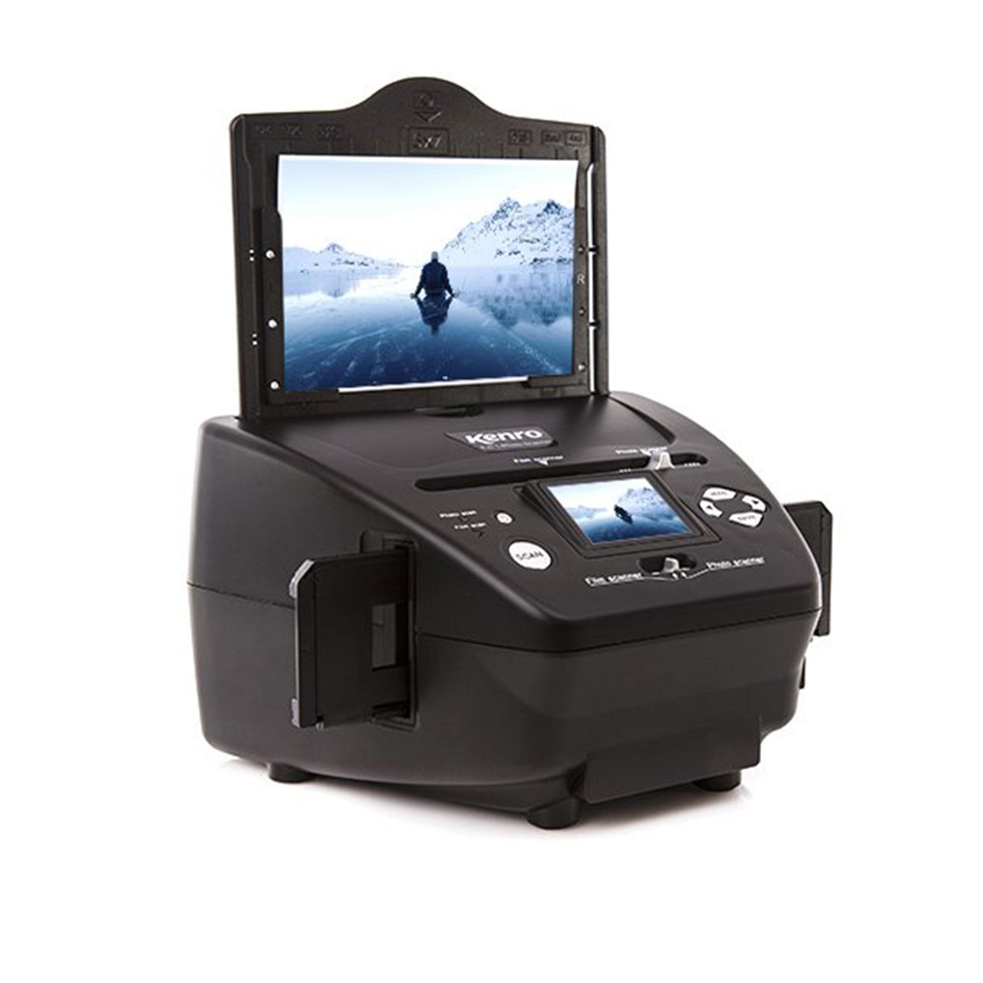 4-in-1 Photo & Film Scanner -New improved 8MP resolution