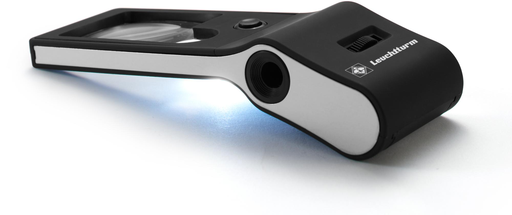 6 in1 Multifunctional Pocket Magnifier with Microscope, UV and LED ...