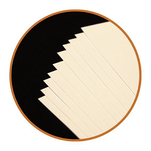 A4 Cream/Beige Acid-Free Card - Pack of 10