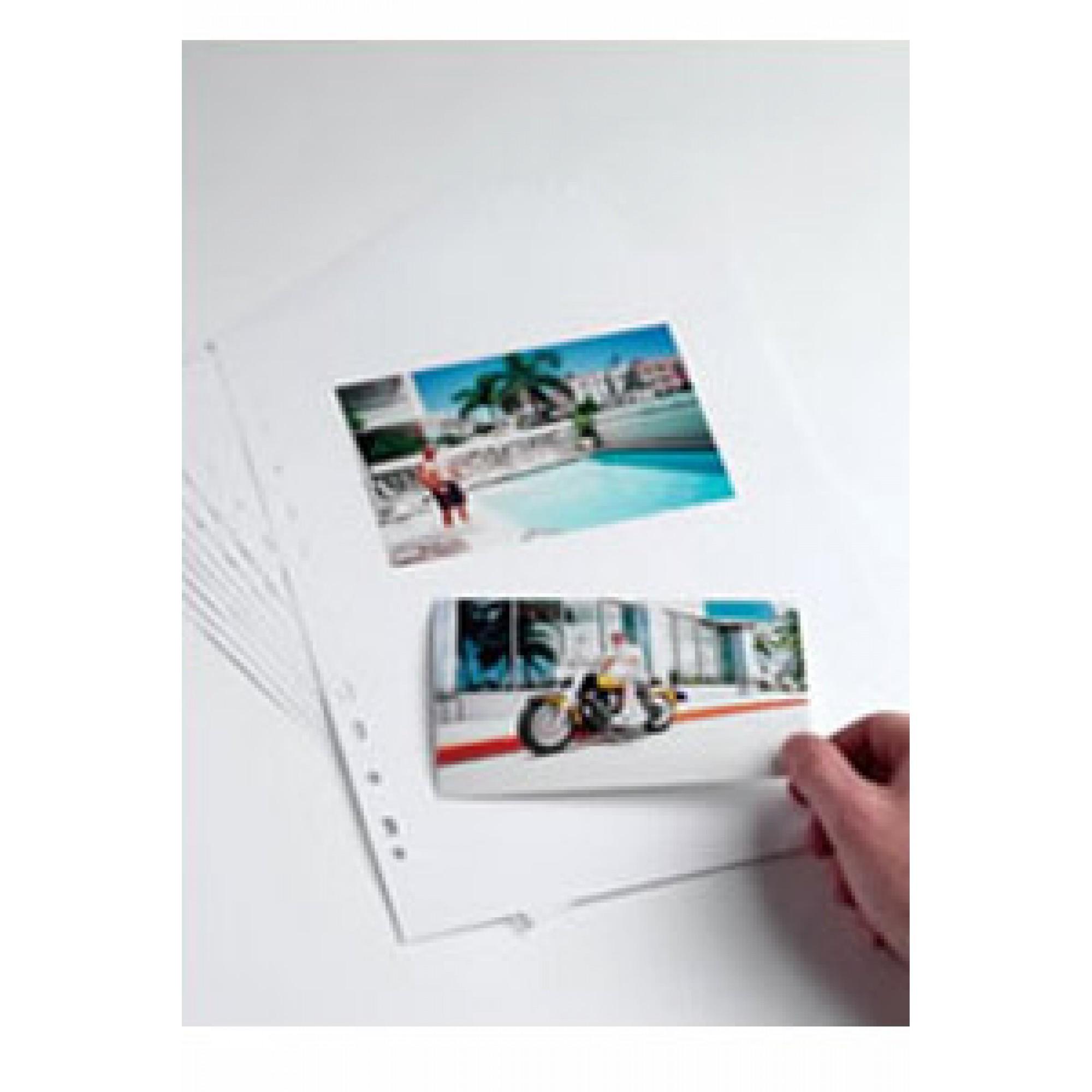 A4 Punched Acid-Free Card pages - White (Pack of 10)