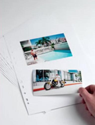 A4 Punched Acid-Free Card pages - White (Pack of 10)