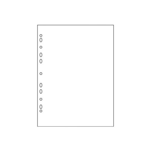 A4 Punched Card - White - Pack of 10