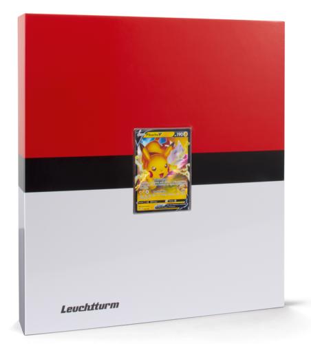 A4 Trading Card Binder Album Pro - Red & White