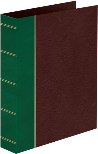 A4 Ultima Designer Binder Album - Brown & Green