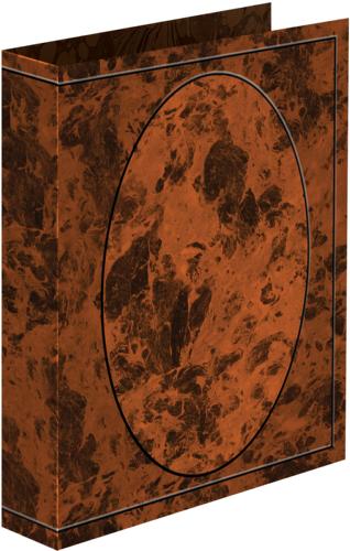 A4 Vintage Marble Effect Designer Binder Album