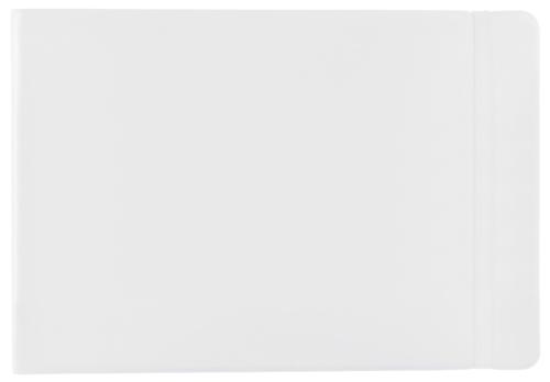 A5 Notebook / Sketchbook / Wedding Guestbook with Blank Pages - White