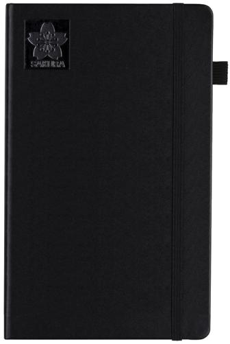 A5 Notebook / Sketchbook with Blank Pages - Black