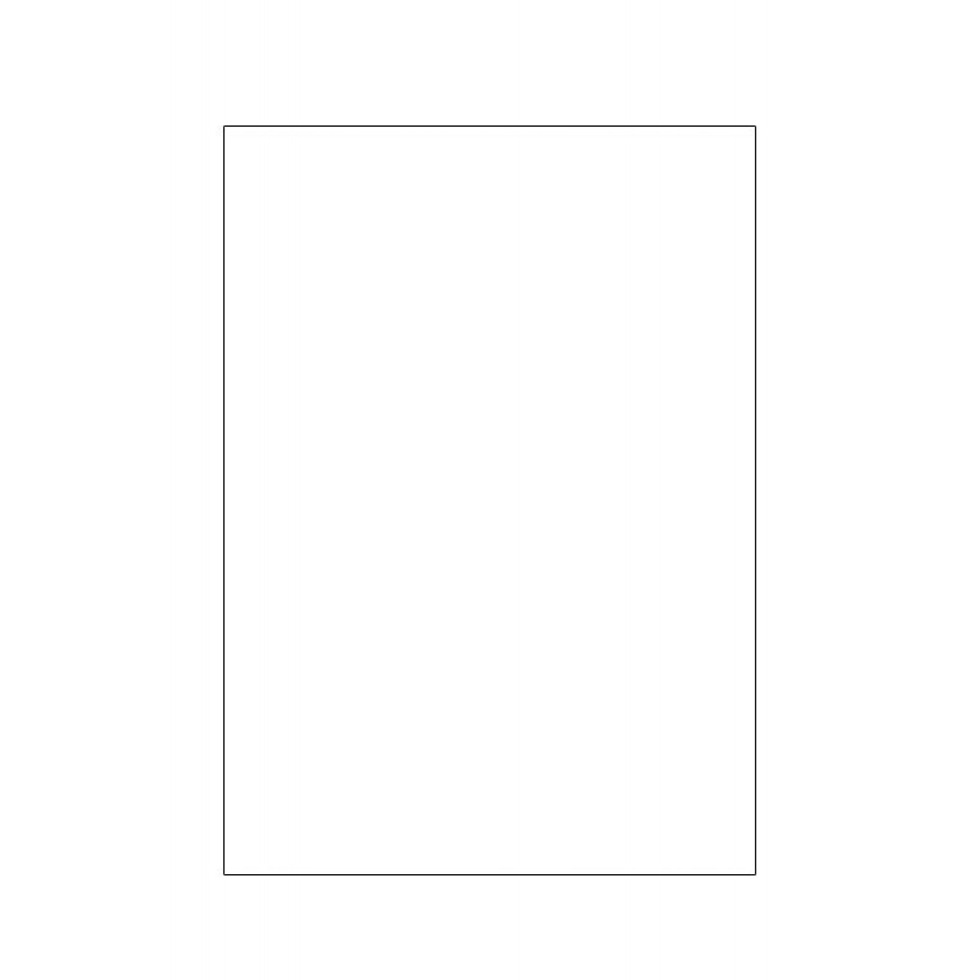 A5 White Lignum-Free Insert Card (pack of 10)