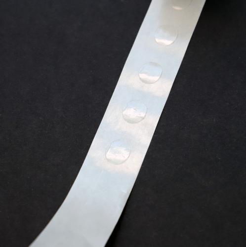 Acid-Free Peelable Glue Dots - 10mm Removable Adhesive Roll (200 Dots)