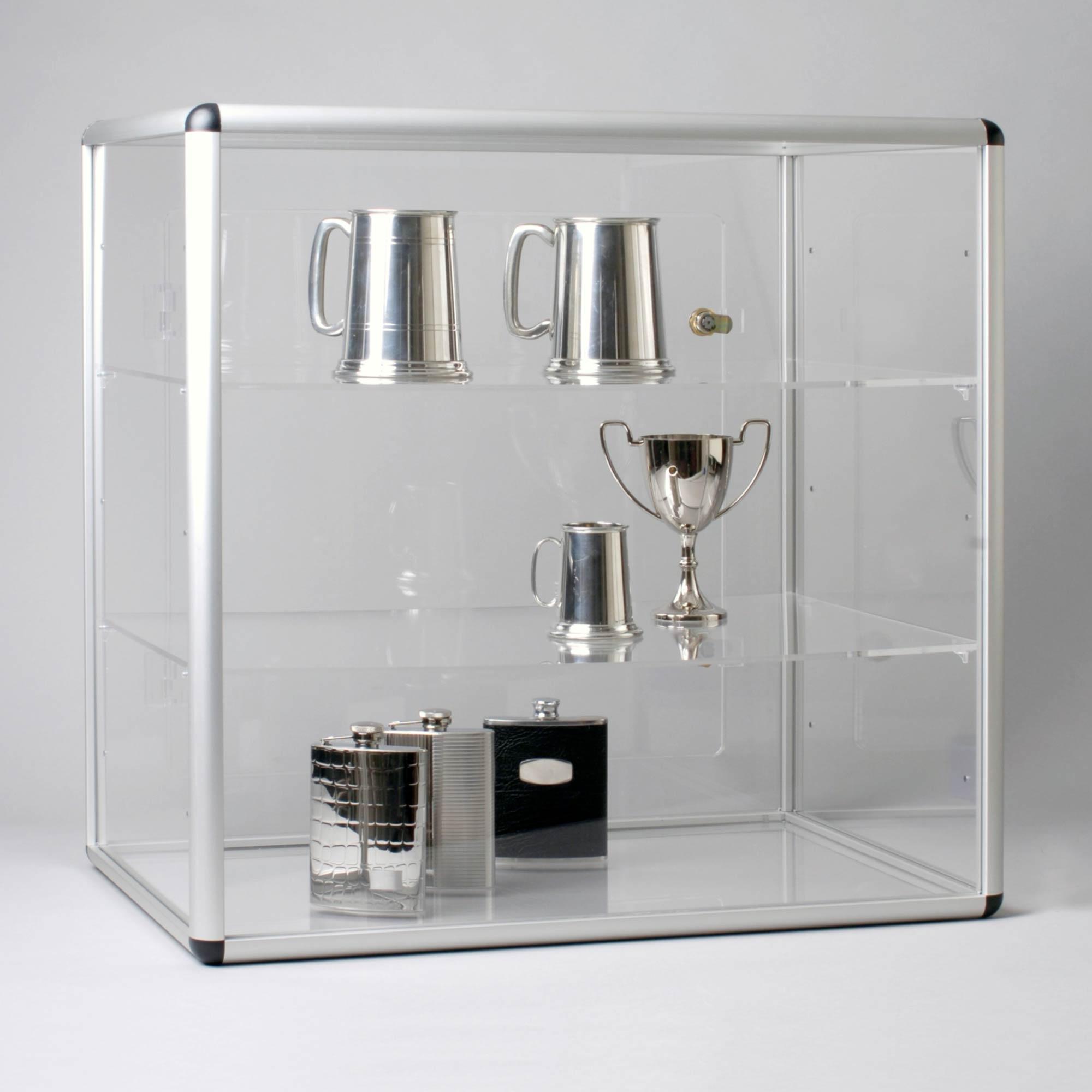 Acrylic Large Counter-top Lockable Display Case