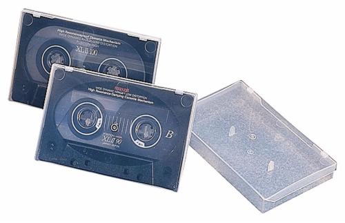 Archival Polypropylene Audio and Video Cassette Case - pack of 1