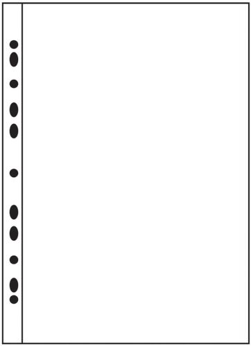 Arrowfile 8x12" 215x315mm (1 Pocket) Acid-Free Photo Pocket Refills - White (Pack of 10)