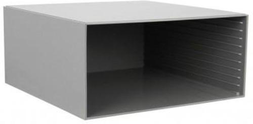 Beba Collecting Box in Dark Grey for 3 triple height and 1 single height Beba drawers