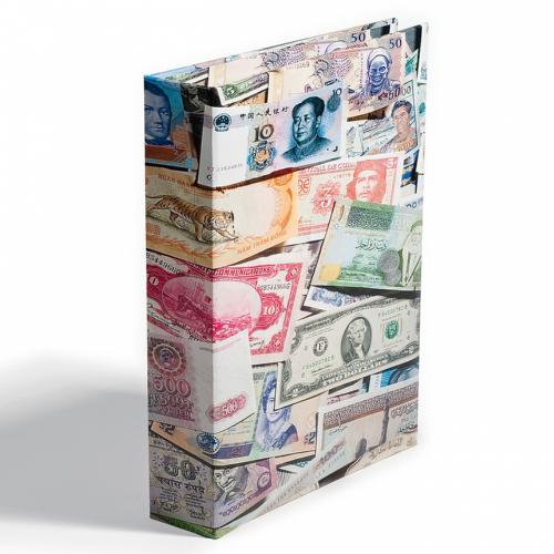 Banknote Album - holds 300 Banknotes