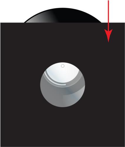 12" Vinyl Record Inner Sleeves - 33 RPM Records - Anti-Static Black Paper & Poly Lined (Pack of 10)
