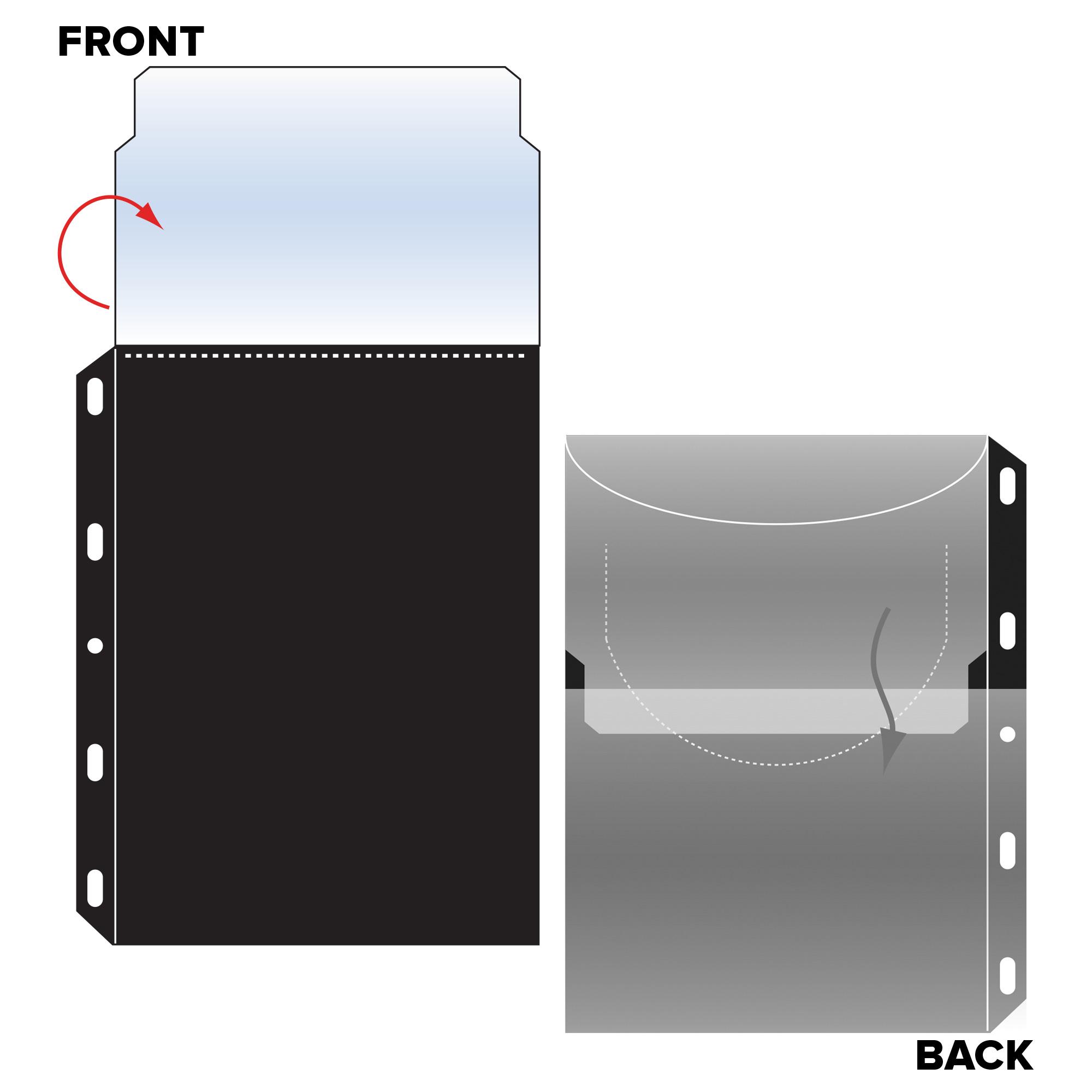 Blu-Ray and DVD Pocket Refills