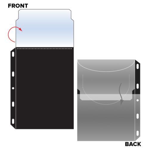 Blu-Ray and DVD Pocket Refills