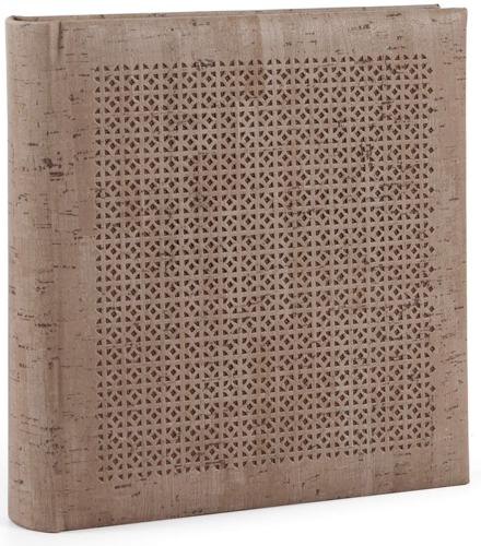 Calado Beige Fretwork Slip-In Photo Album - Holds 200 Landscape 6x4.5" Prints
