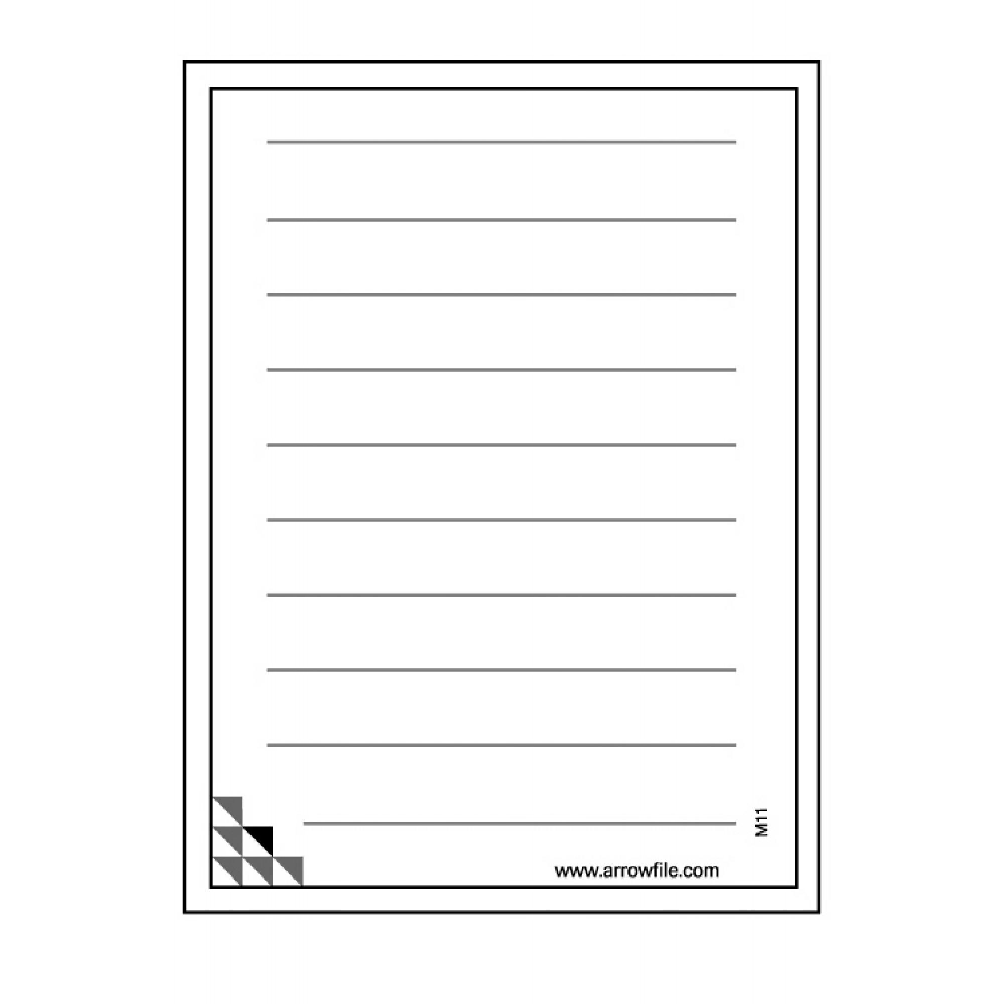 Caption Inserts M11 - Pack of 100