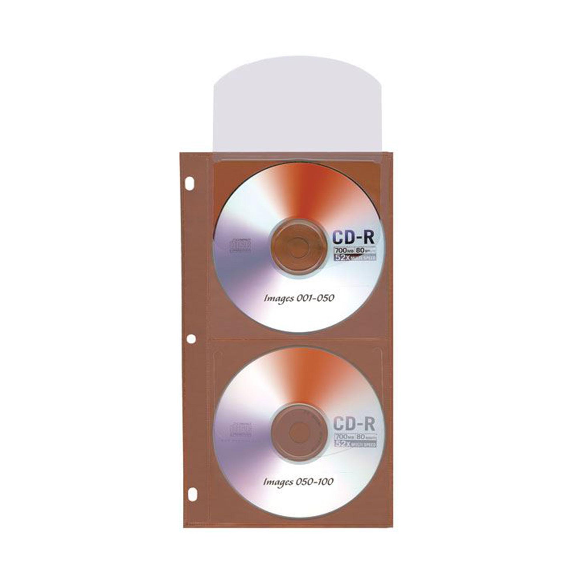 CD/DVD Quartet Slimline - Intercept Archivalware Black (4 CDs) pk 5