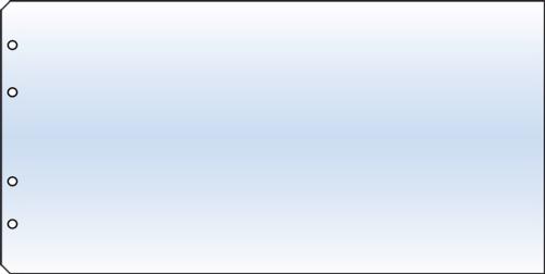Certificate Polyester Pocket Refills (390x234mm) Pack of 5