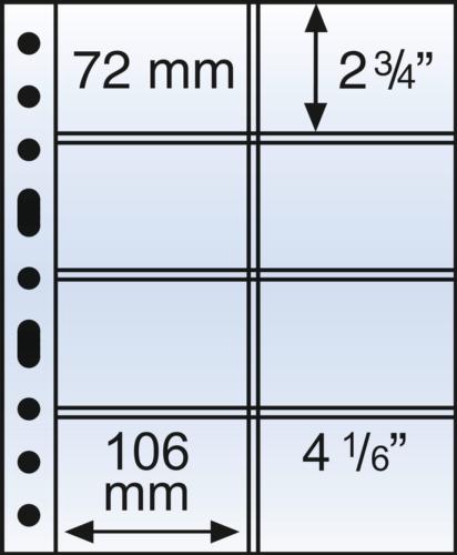Clear Grande 8CT Refill Sheets (106x72mm) Pack of 5