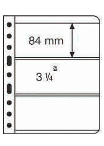 Clear Vario 3C - Pocket Refill Sheets (84x195mm) Pack of 5