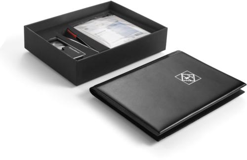 Coin Collectors Numismatic Gift Set - 4 Piece Set - Album, Magnifier, Tweezers and Cloth