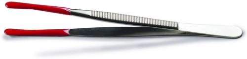 Coin Tweezers - Plastic-Coated 12cm Tongs