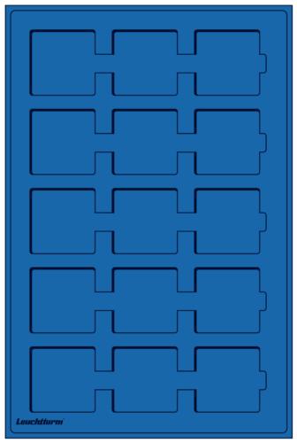 Coin Trays - 15 spaces 50x50mm (Set of 2)