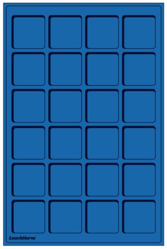 Coin Trays - 24 spaces up to 47mm (Set of 2)