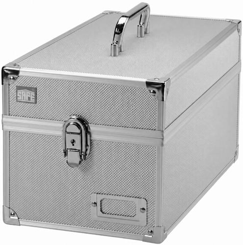 Collectors Aluminium Storage Case with Handle - Large