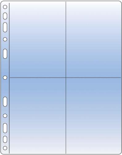 Compact Clear Premier Acid-Free 8 Pocket Refills 90x122mm (3.5x4.8") - Pack of 10