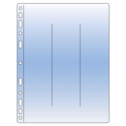 Compact Collectors Pocket Refill Sheets - Clear 60x245mm (3) (Pk of 10)