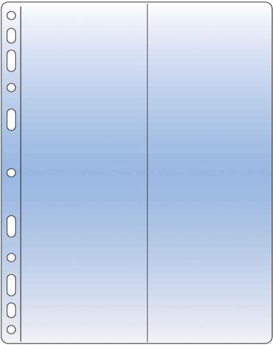 Compact Clear Premier Acid-Free 2 Pocket Refills 92x245mm (3.6x9.6") - Pack of 10