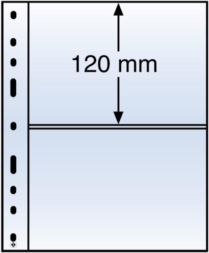 Compact Clear Optima 2C Refills 180x120mm (2 Pockets) - Pack of 10