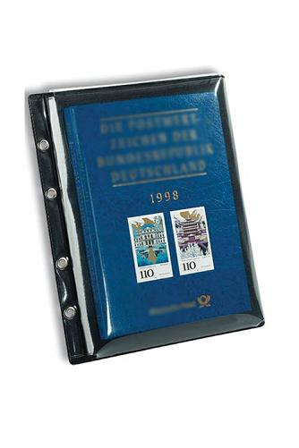 Compact-Premier Black Stamp Refill - 1 pocket (18cm x 24cm) with lockable flap