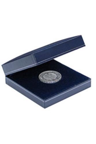Dark Blue Coin Case with a mouldable base