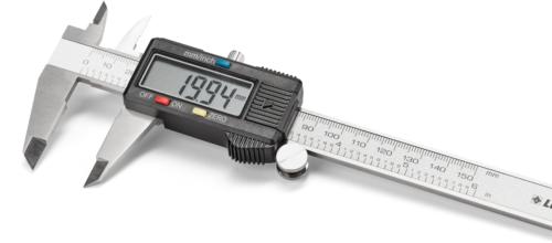 Digital Electronic Coin Calliper - Metal, 0-150mm (6")