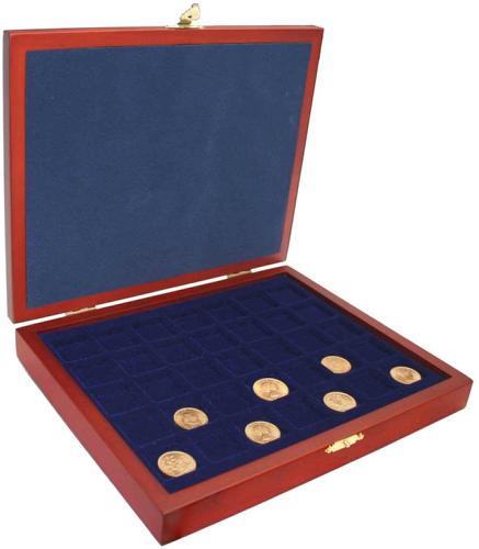 Elegance Wooden Coin Box for 3 Premium Trays