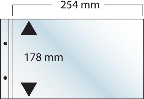 FDC Compact Landscape Pocket Refills - 254 x 178 mm (Pack of 10)