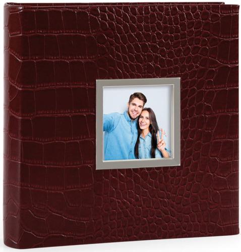 Fernando 6x4.5 Digital Photo Slip-in Album - Burgundy