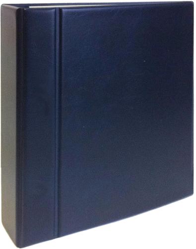 Compact Portrait FDC & Postcard Large Capacity Padded Album - Blue