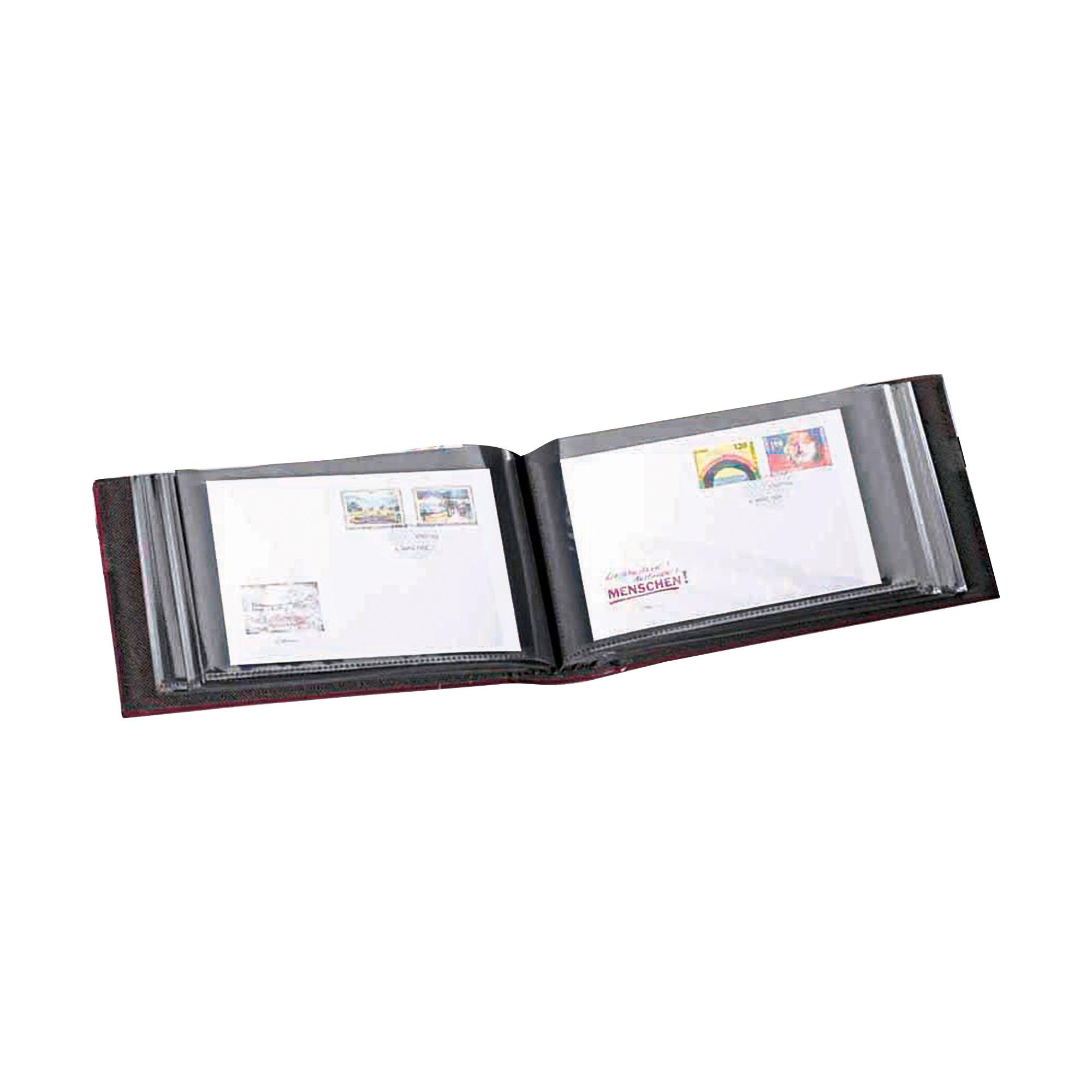 First Day Cover (FDC) Album Burgundy - 230x138mm