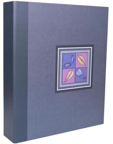 Four Seasons Designer Binder Album - Grey with Dark Grey Spine